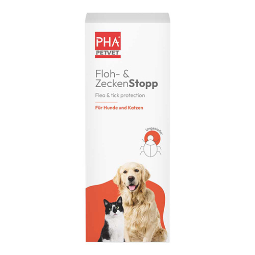 PHA Floh & ZeckenStopp Pumpspray f.Hunde/Katzen