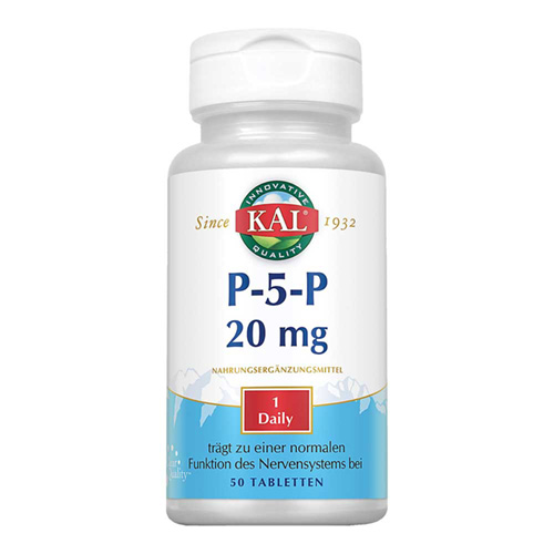 P-5-P 20 mg Pyridoxal-5-Phosphat KAL Tabletten