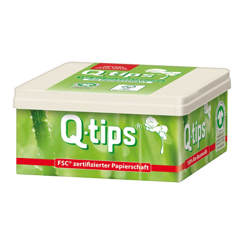 Q-TIPS Bio Pflegest&auml;bchen Papierschaft