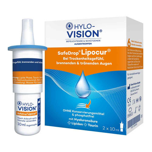 HYLO-VISION SafeDrop Lipocur Augentropfen