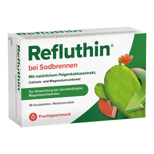REFLUTHIN bei Sodbrennen Kautabletten Frucht