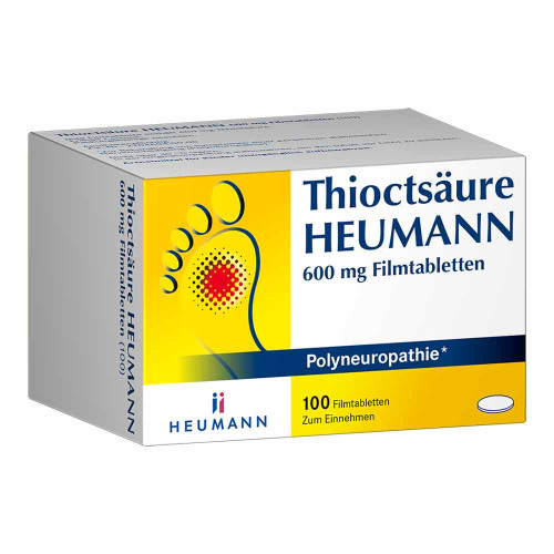 THIOCTS&Auml;URE HEUMANN 600 mg Filmtabletten
