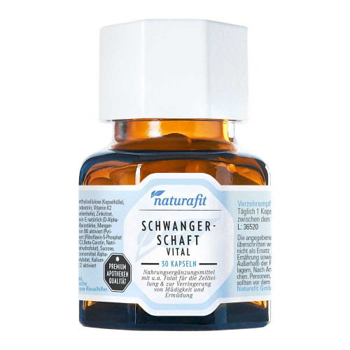 NATURAFIT Schwangerschaft Vital Kapseln