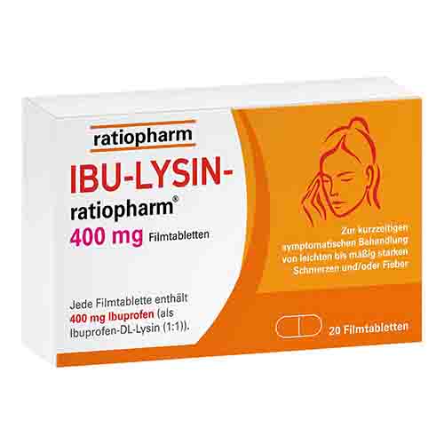 IBU-LYSIN-ratiopharm 400 mg Filmtabletten