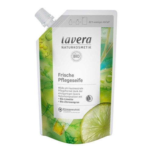 LAVERA Pflegeseife frisch Bio Limette+Zitr.gr.NF