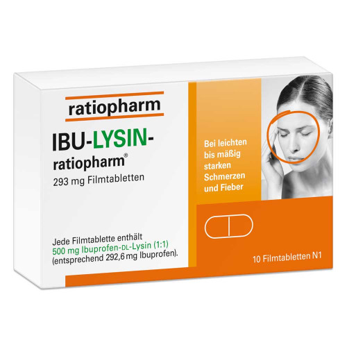 IBU-LYSIN-ratiopharm 293 mg Filmtabletten