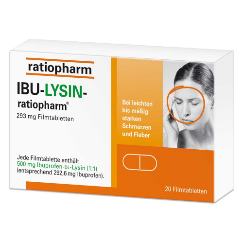 IBU-LYSIN-ratiopharm 293 mg Filmtabletten