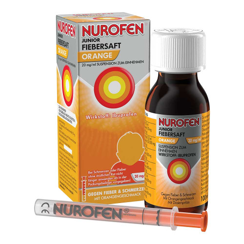 NUROFEN Junior Fiebersaft Orange 20 mg/ml