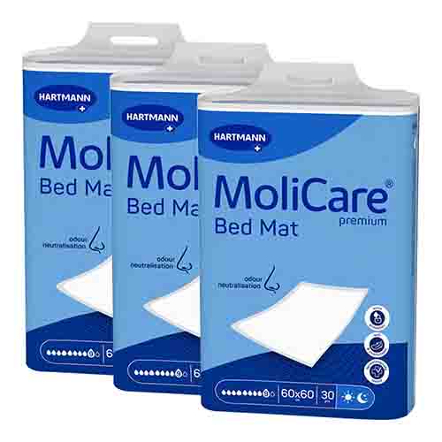 MOLICARE Premium Bed Mat 9 Tropfen 60x60 cm