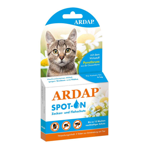 ARDAP Spot-on kleine Katzen bis 4 kg