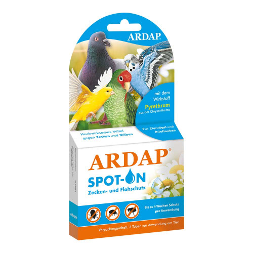 ARDAP Spot-on f.Zierv&ouml;gel und Brieftauben