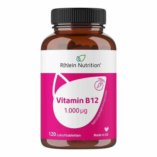 VITAMIN B12 1.000 &mu;g Lutschtabletten vegan