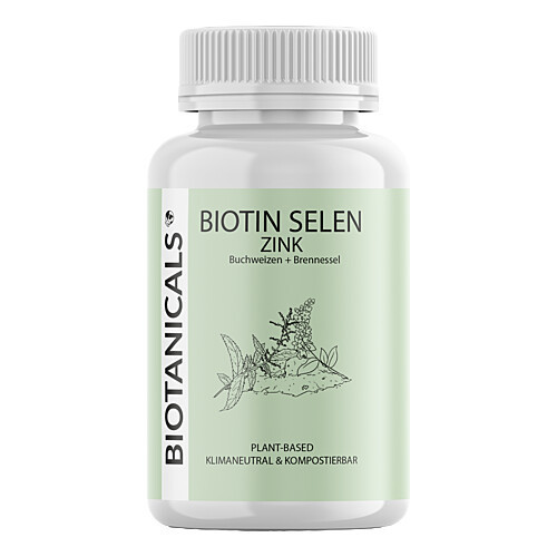 BIOTANICALS Biotin Selen Zink Kapseln