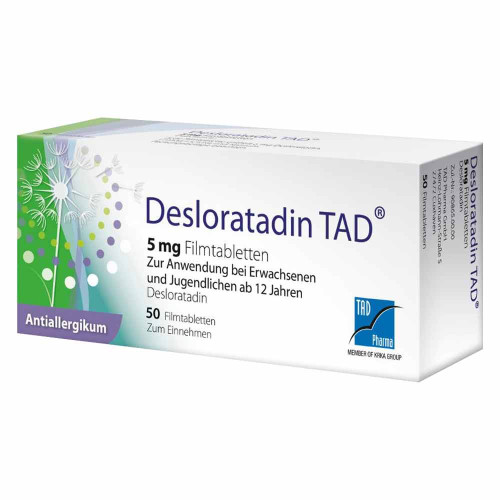 DESLORATADIN TAD 5 mg Filmtabletten