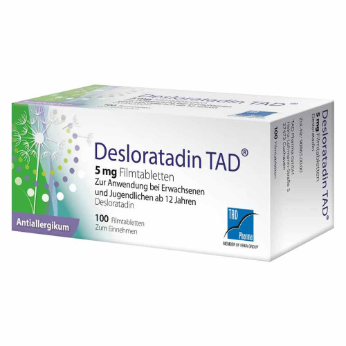 DESLORATADIN TAD 5 mg Filmtabletten