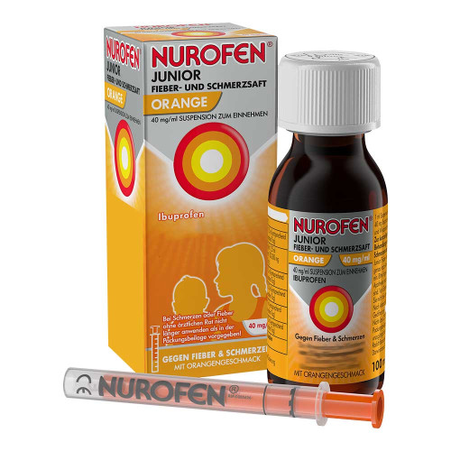 NUROFEN Junior Fieber-u.Schmerzsaft Oran.40 mg/ml