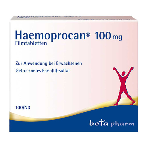HAEMOPROCAN 100 mg Filmtabletten