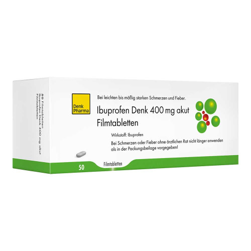 IBUPROFEN Denk 400 mg akut Filmtabletten