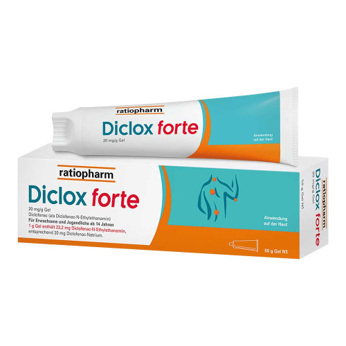 Diclox forte - Schmerzgel 2 %, mit Diclofenac