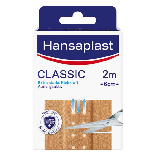 HANSAPLAST Classic Pflaster 6 cmx2 m
