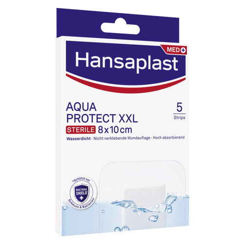HANSAPLAST Aqua Protect Wundverb.steril 8x10 cm
