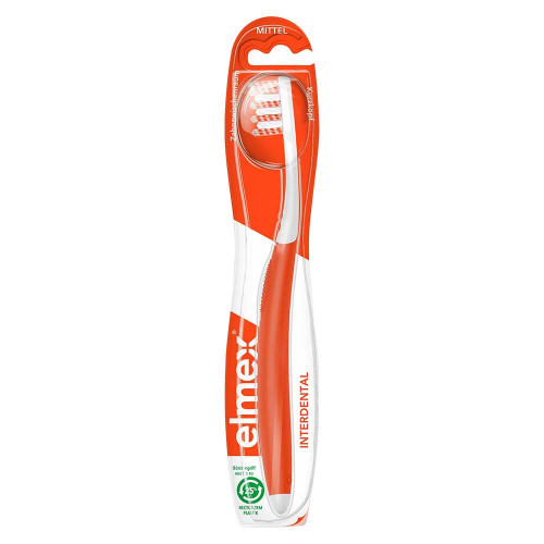 ELMEX Interdental Zahnb&uuml;rste mittel Kurzkopf