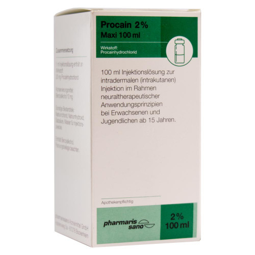 PROCAIN pharmarissano 2% Inj.-Lsg.Flasche 100 ml