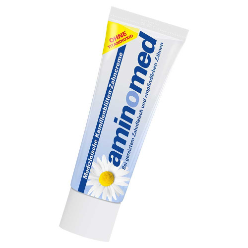 AMINOMED Kamillenbl&uuml;ten Zahncreme ohne Titandioxid
