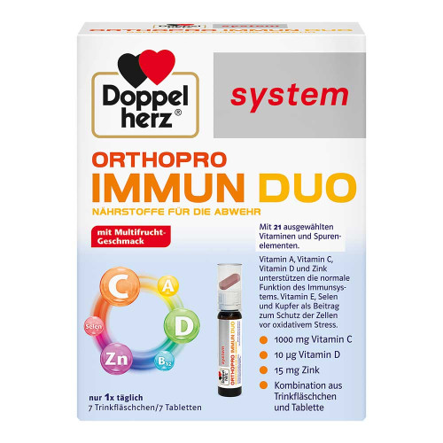 DOPPELHERZ Orthopro Immun Duo system Trinkampullen