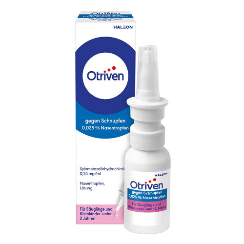 OTRIVEN gegen Schnupfen 0,025% Nasentropfen