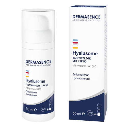 DERMASENCE Hyalusome Tagespflege mit LSF 50