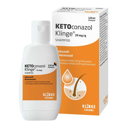 KETOCONAZOL Klinge 20 mg/g Shampoo