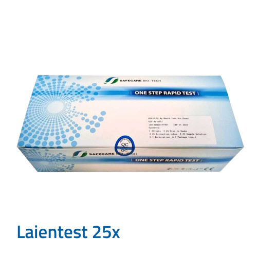 SAFECARE COVID-19 Ag Rapid Test-Kit Swab Nase/Ra.