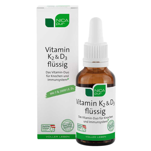 NICAPUR Vitamin K2 & D3 fl&uuml;ssig