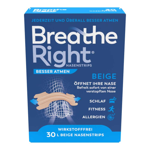 BREATHE Right Besser Atmen Nasenpfl.gro&szlig; beige
