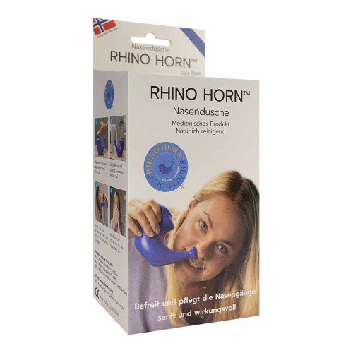 RHINO HORN Nasendusche blau