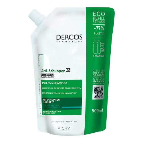 Vichy Dercos Anti-Schuppen Shampoo fettige Kopfhaut