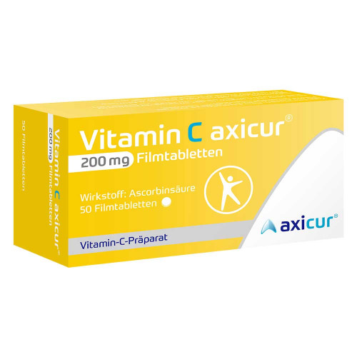 VITAMIN C AXICUR 200 mg Filmtabletten