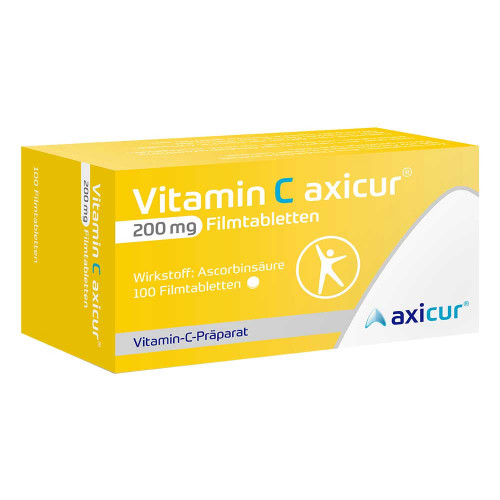 VITAMIN C AXICUR 200 mg Filmtabletten