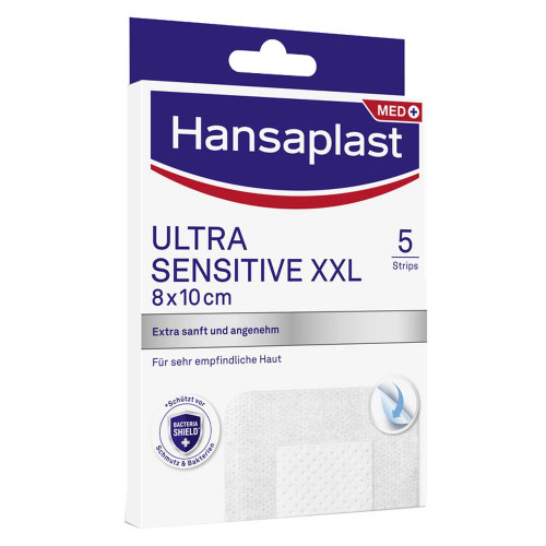 HANSAPLAST Ultra Sensitive Wundverband 8x10 cm XXL