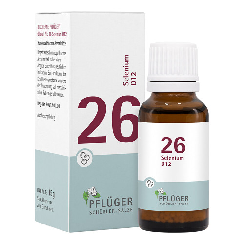 BIOCHEMIE Pfl&uuml;ger 26 Selenium D 12 Globuli