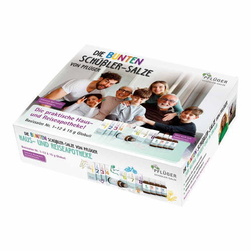 HAUS/REISEAPOTHEKE Globuliset Pfl&uuml;ger Nr.1-12