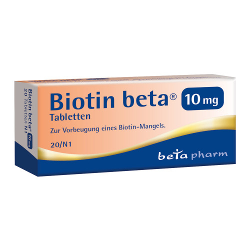 BIOTIN BETA 10 mg Tabletten
