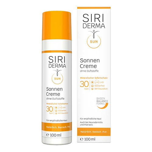 SIRIDERMA Sonnencreme LSF 30 ohne Duftstoffe