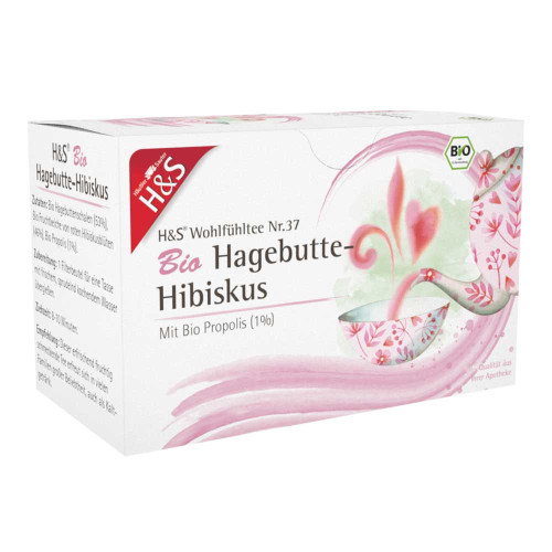 H&S Bio Hagebutte-Hibiskus Filterbeutel