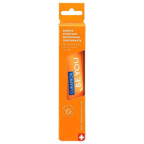 CURAPROX be you Zahnpasta Pfirsich+Aprikose orange