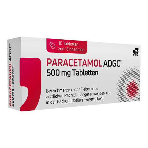 PARACETAMOL ADGC 500 mg Tabletten