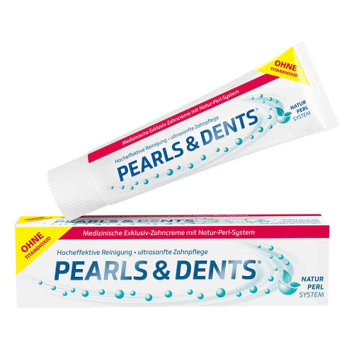 PEARLS & DENTS Exklusiv-Zahncreme ohne Titandioxid