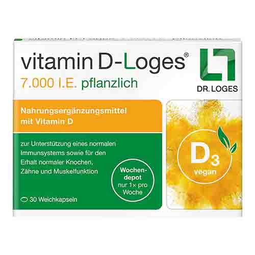 VITAMIN D-LOGES 7.000 I.E. pflanzlich Wochendepot