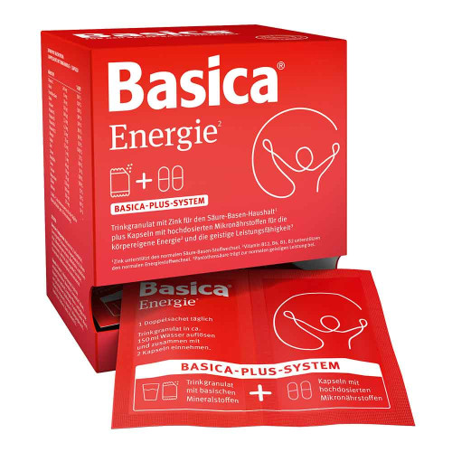 BASICA Energie Trinkgranulat+Kapseln f.30 Tage Kpg